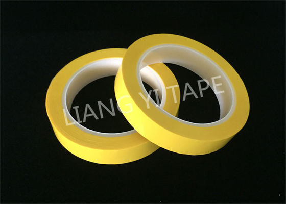 SGS 66m Длина Желтая полиэстерная пленка с подкладкой Клейкие изоляционные ленты